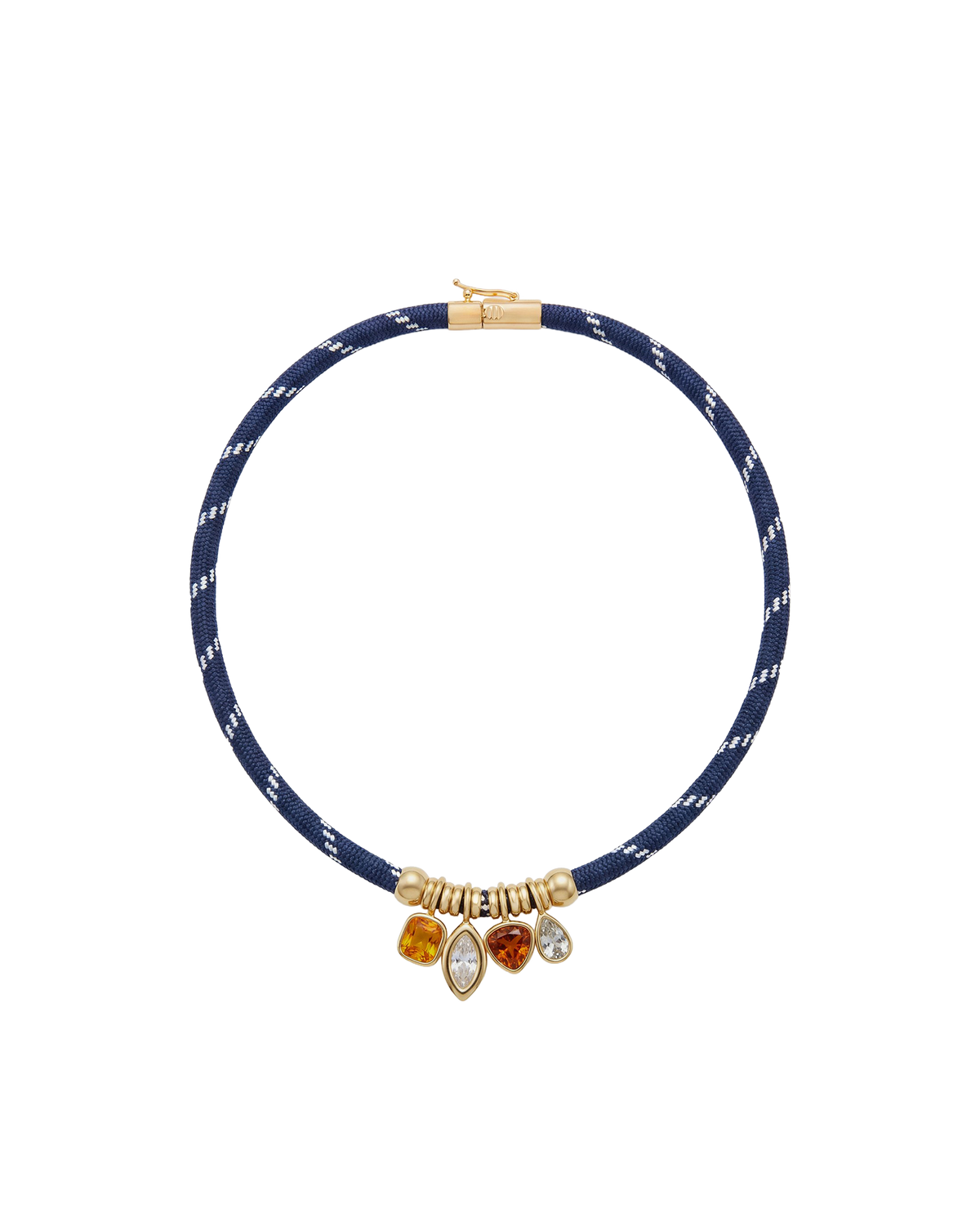Veronica Beard | Paracord Charm Necklace in Navy Navy