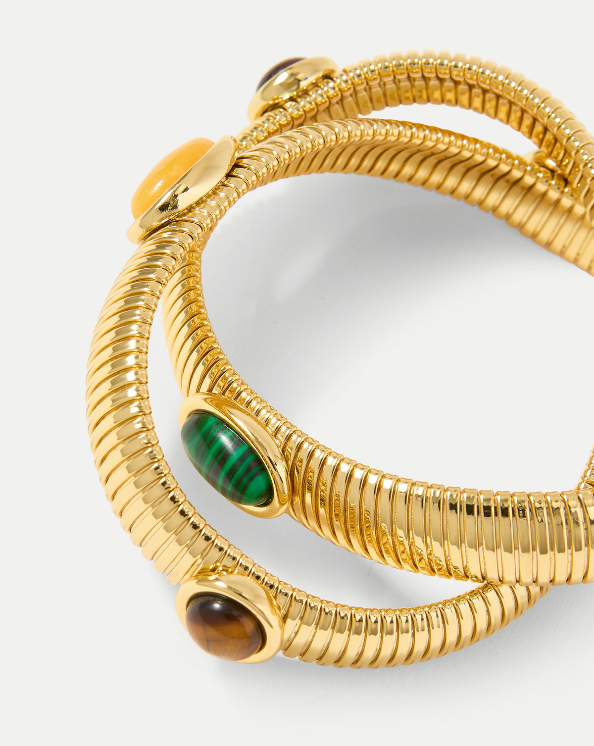 Veronica Beard | Embellished Tubogas Collar Necklace in Gold Multi Gold Multi