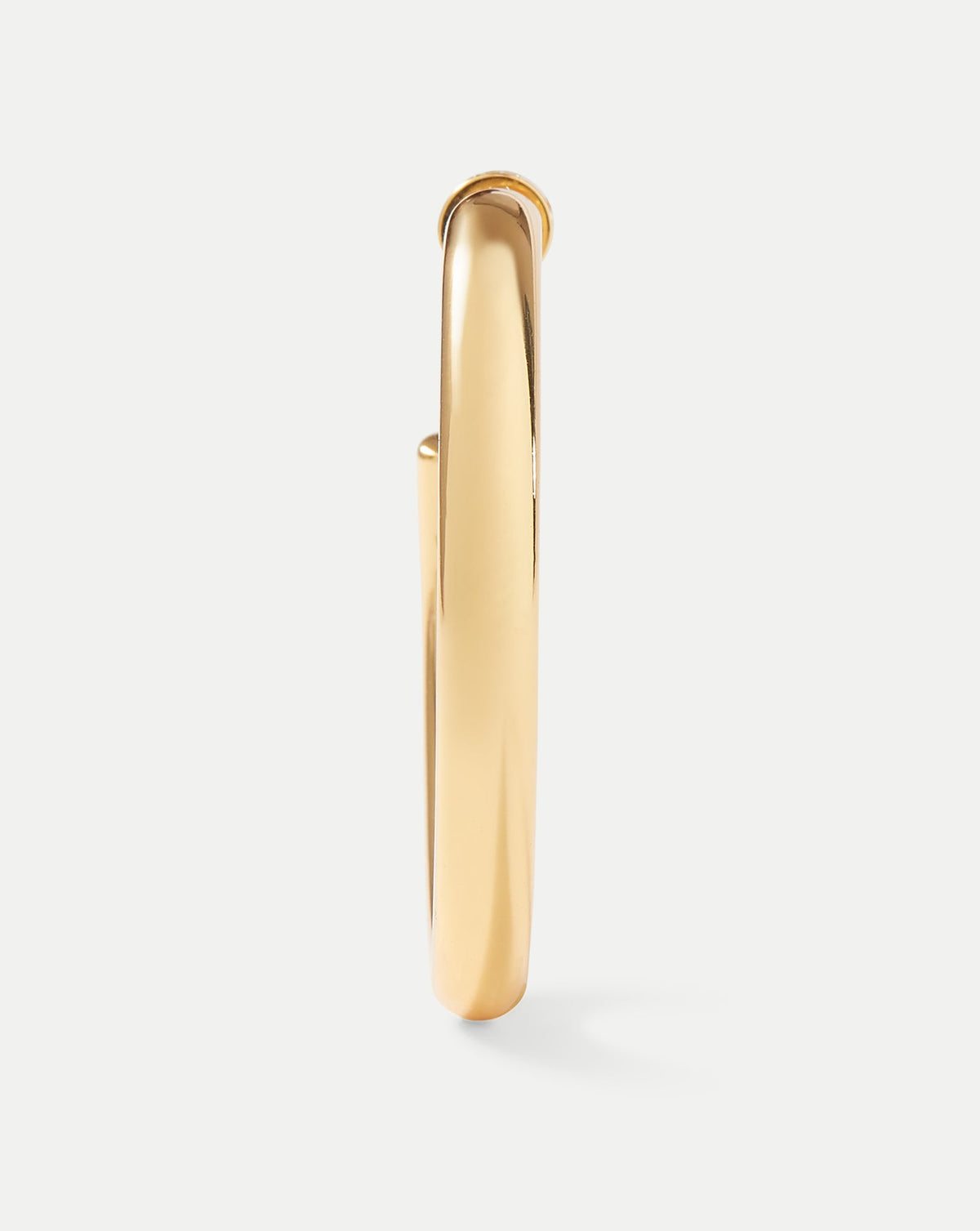Veronica Beard | Large Everyday Hoop in Gold Gold