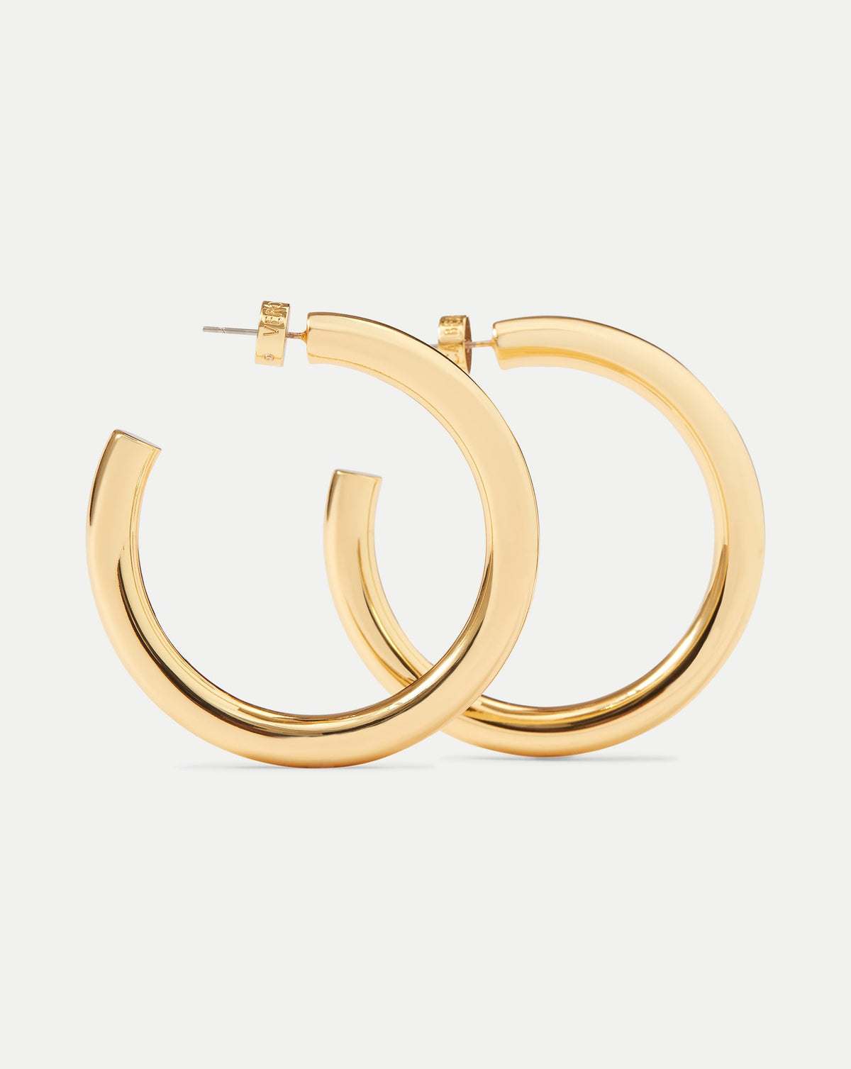 Veronica Beard | Large Everyday Hoop in Gold Gold
