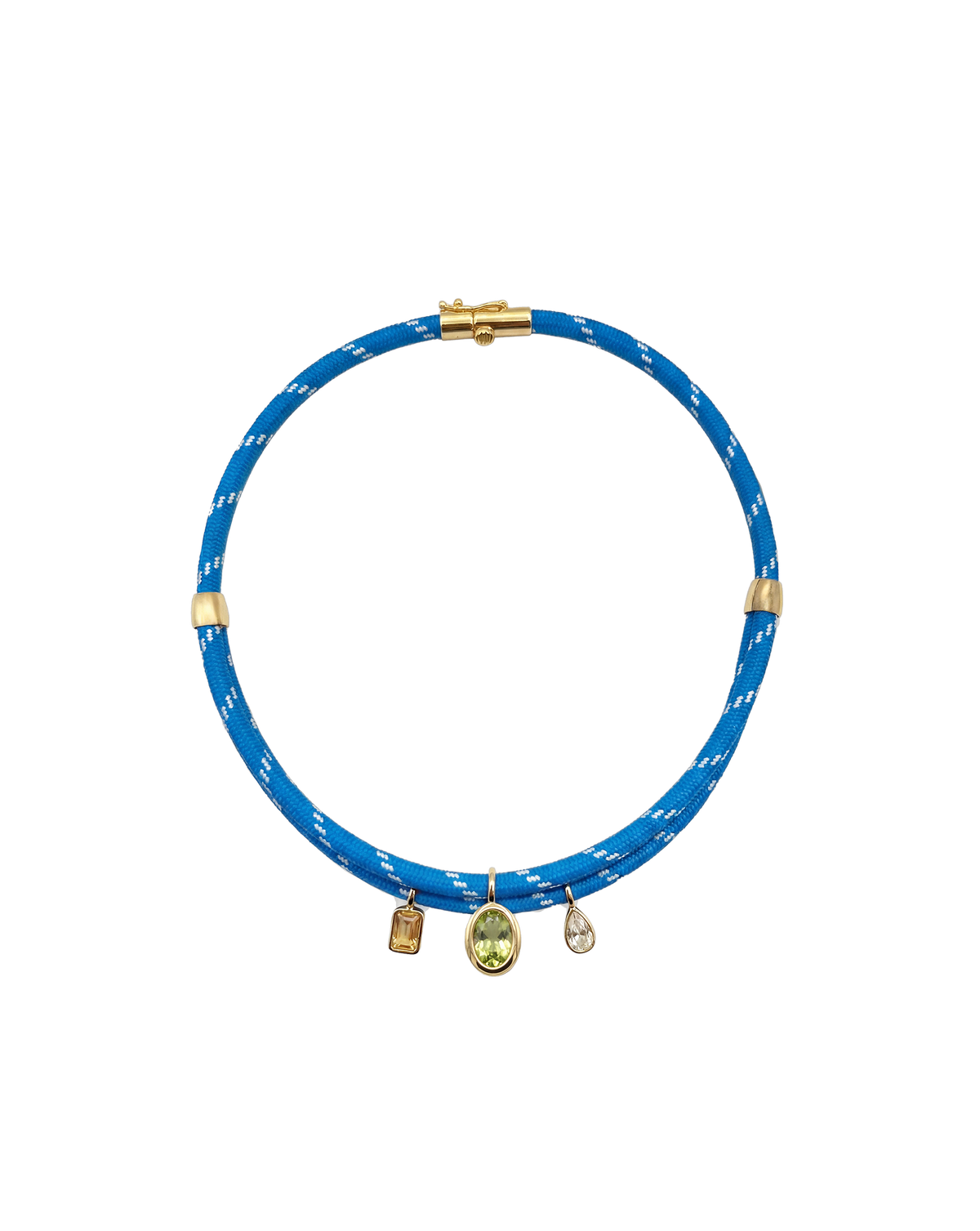 Veronica Beard | Paracord Charm Necklace in Light Blue Light Blue