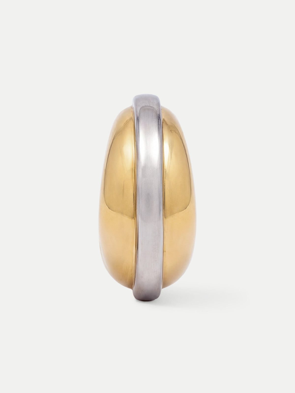 Veronica Beard | Two-Tone Hoop Earring in Gold/Silver Gold/Silver