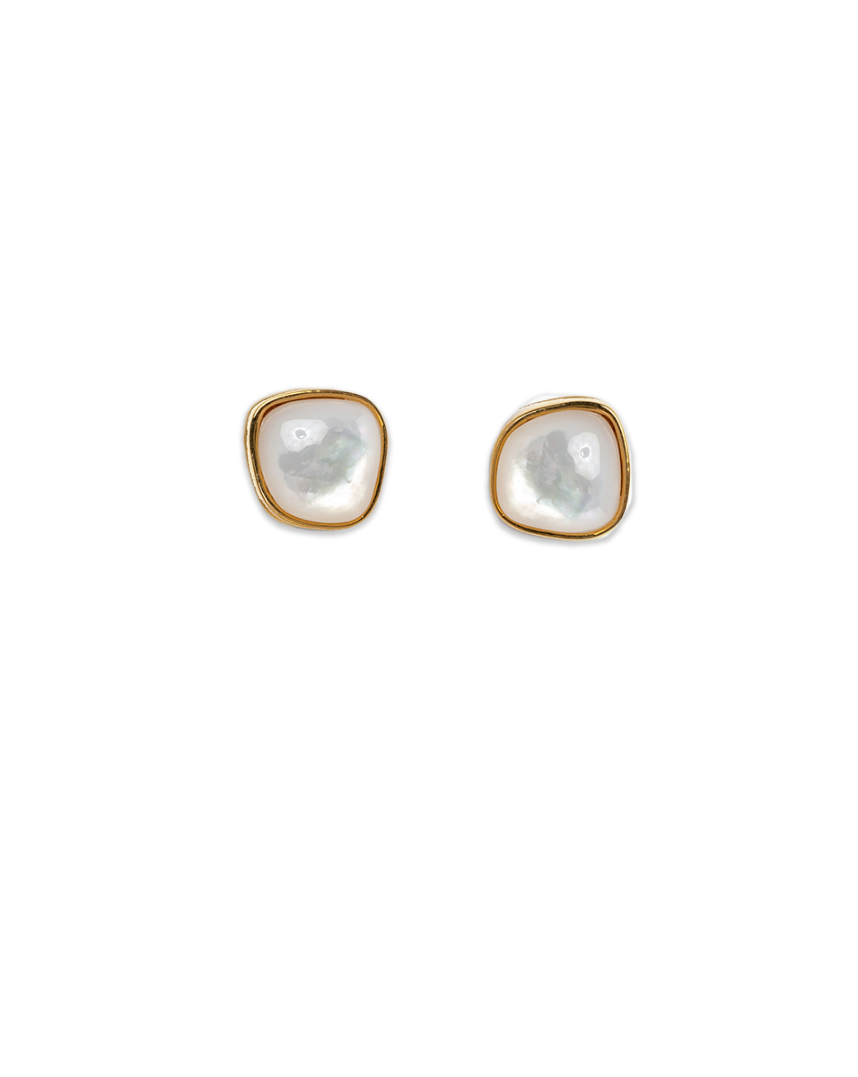 Veronica Beard | Bay Stud Earrings in Pearl Pearl