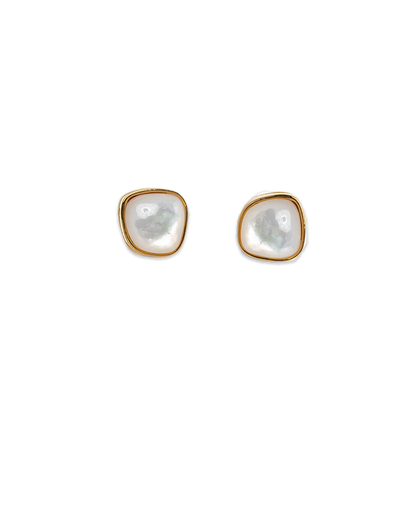 Veronica Beard | Bay Stud Earrings in Pearl Pearl
