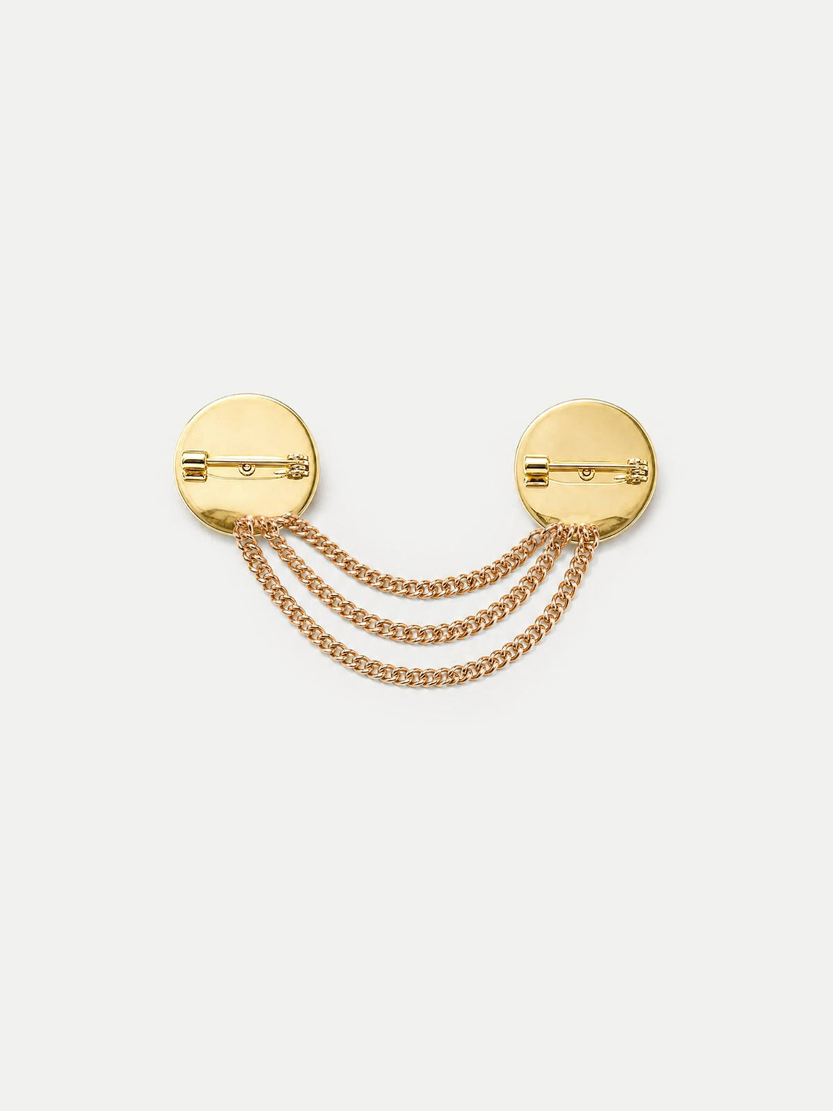 Veronica Beard | Pearl Chain Brooch in Gold/Pearl Gold/Pearl