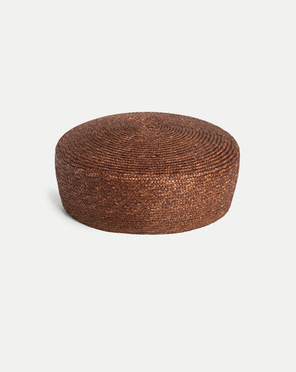 Veronica Beard | Le Jeanne Raffia Hat in Brown Brown