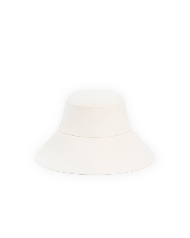 Veronica Beard | Walker Cotton Bucket Hat in Off-White Off-White
