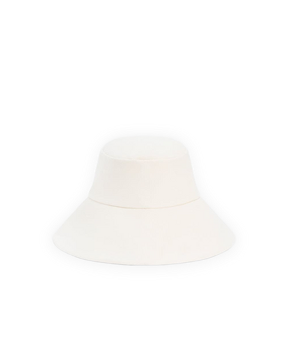 Veronica Beard | Walker Cotton Bucket Hat in Off-White Off-White
