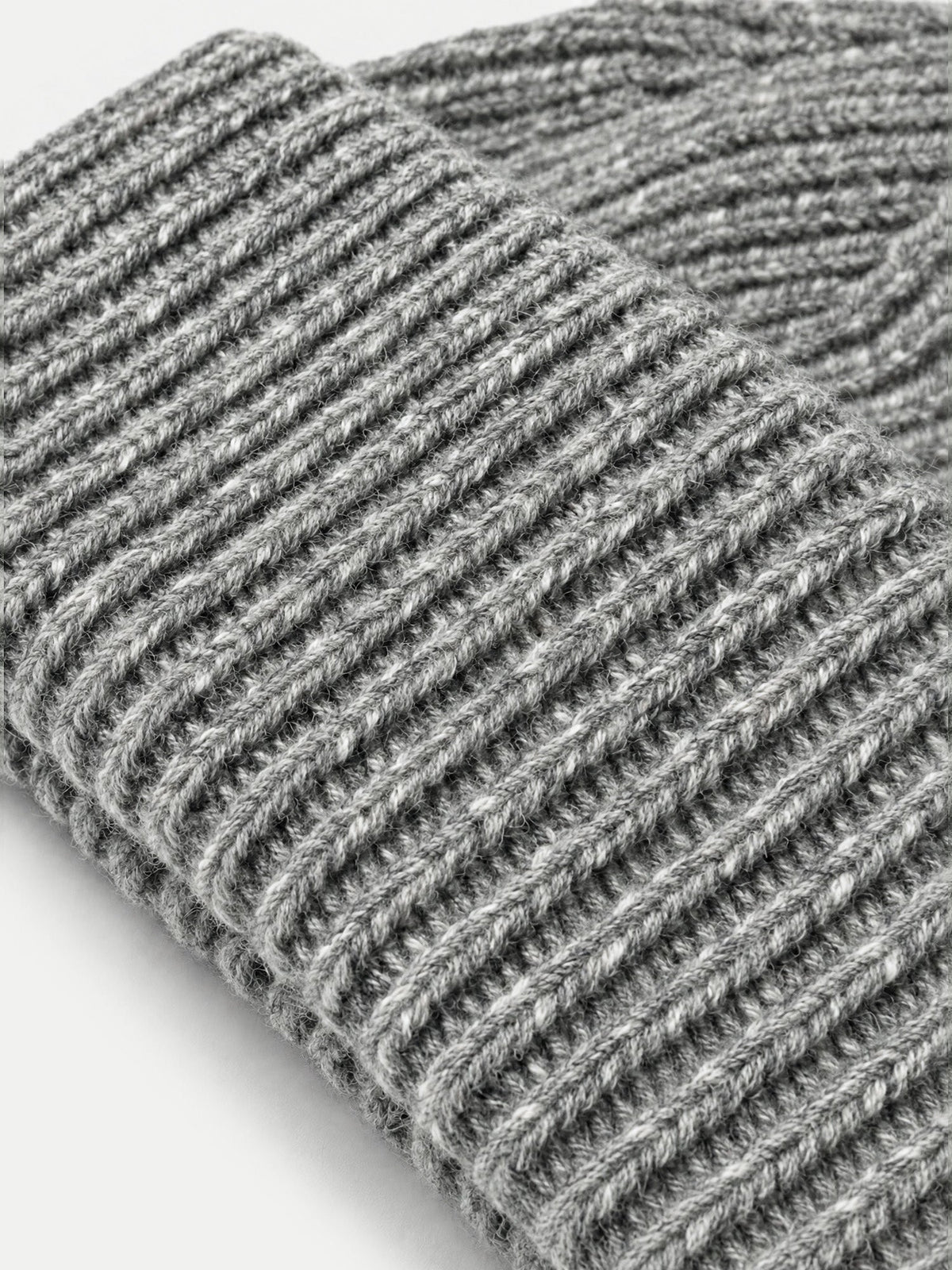 Veronica Beard | Wool-Cashmere Beanie in Medium Heather Grey Medium Heather Grey