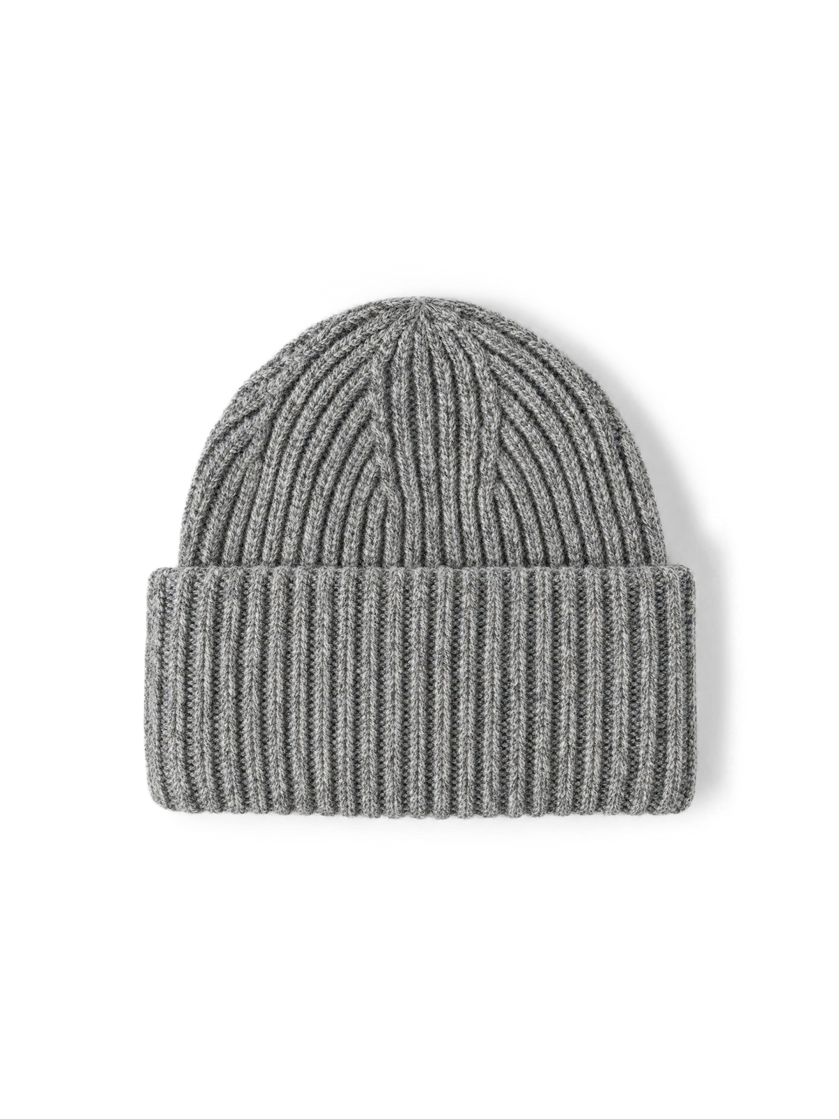 Veronica Beard | Wool-Cashmere Beanie in Medium Heather Grey Medium Heather Grey
