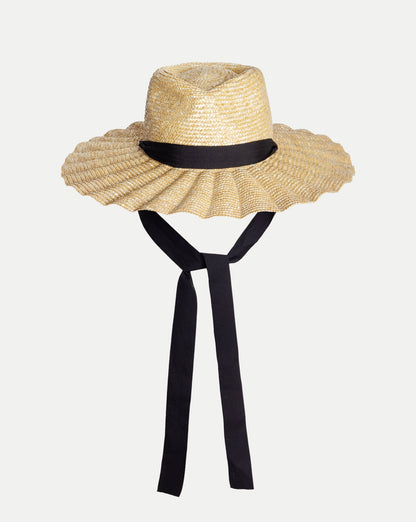 Veronica Beard | Le Rita Straw Hat in Tan Tan
