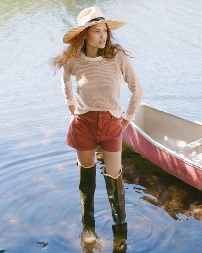Veronica Beard | Le Rita Straw Hat in Tan Tan