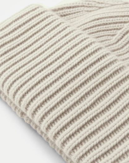 Veronica Beard | Wool-Cashmere Beanie in Oatmeal Melange Oatmeal Melange