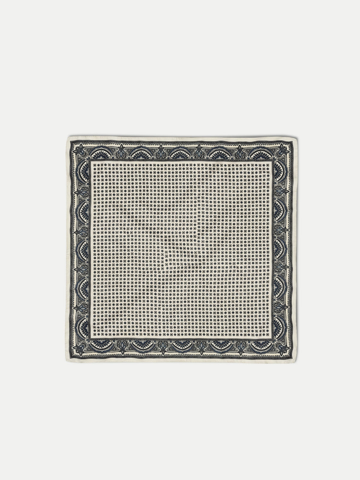 Veronica Beard | Sava Silk-Blend Scarf in Ecru Multi Ecru Multi