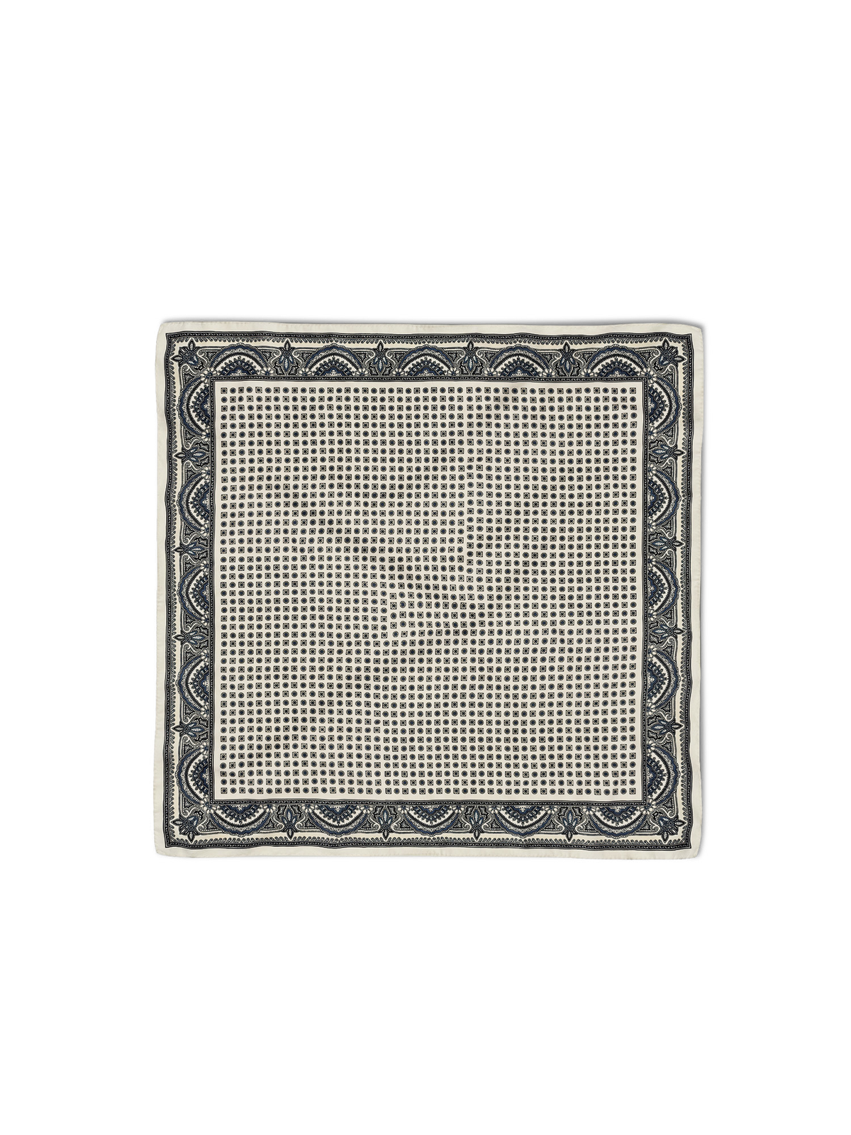 Veronica Beard | Sava Silk-Blend Scarf in Ecru Multi Ecru Multi