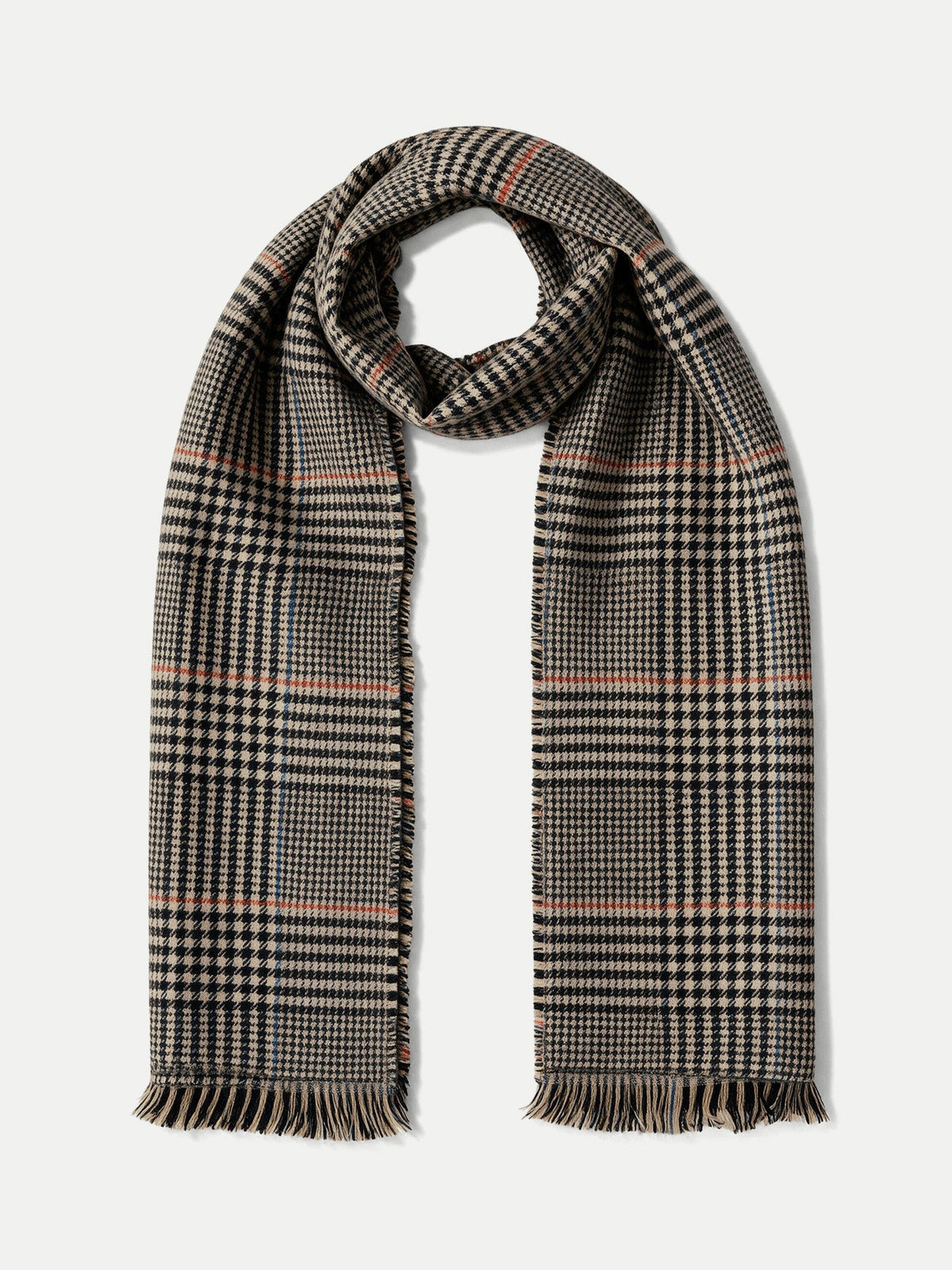 Veronica Beard | Veronica Beard Wool Scarf in Heritage Khaki Multi Heritage Khaki Multi