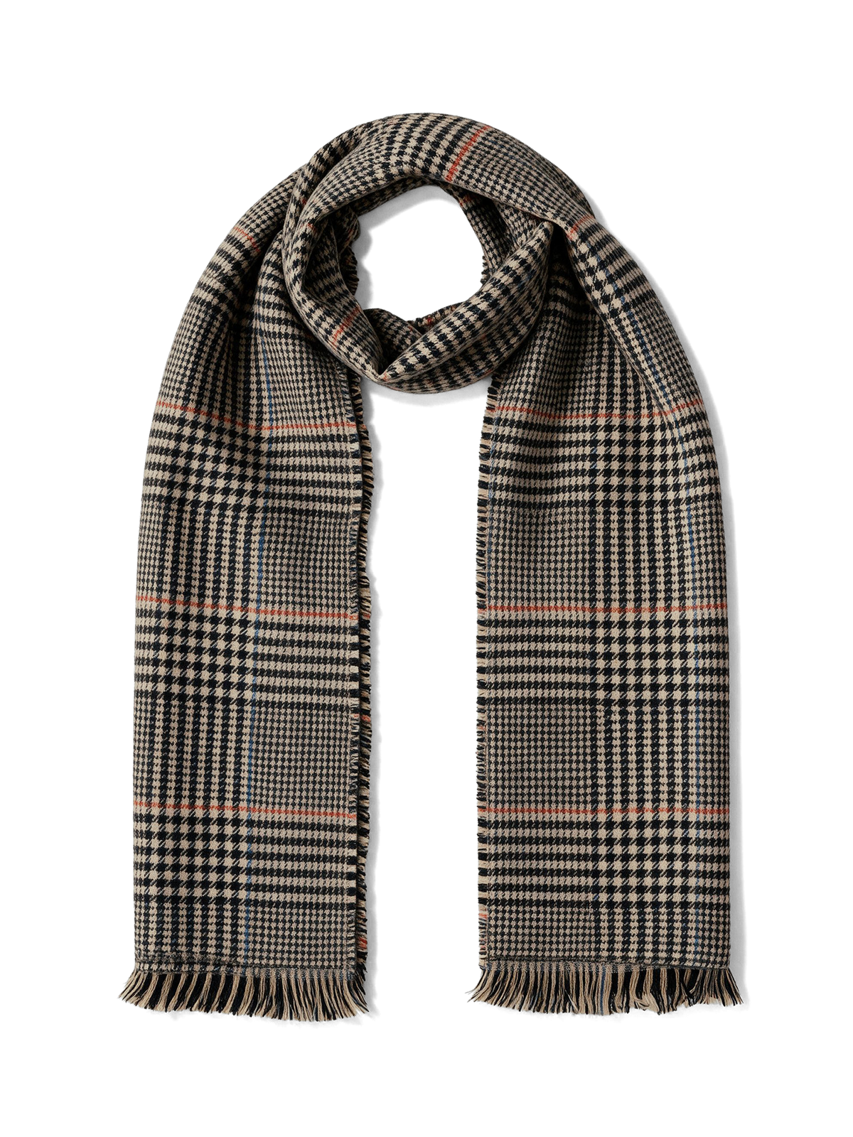 Veronica Beard | Veronica Beard Wool Scarf in Heritage Khaki Multi Heritage Khaki Multi