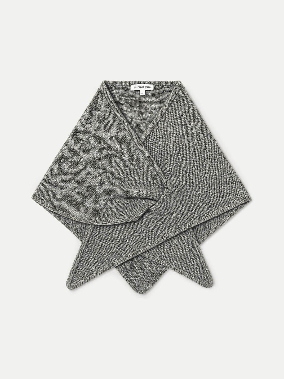 Veronica Beard | Drezel Merino Wool-Cashmere Scarf in Medium Heather Grey Medium Heather Grey