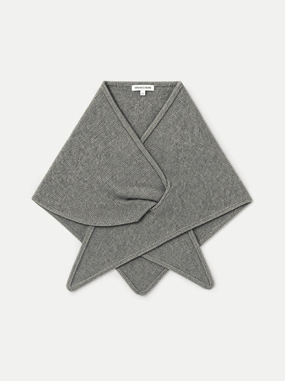Veronica Beard | Drezel Merino Wool-Cashmere Scarf in Medium Heather Grey Medium Heather Grey