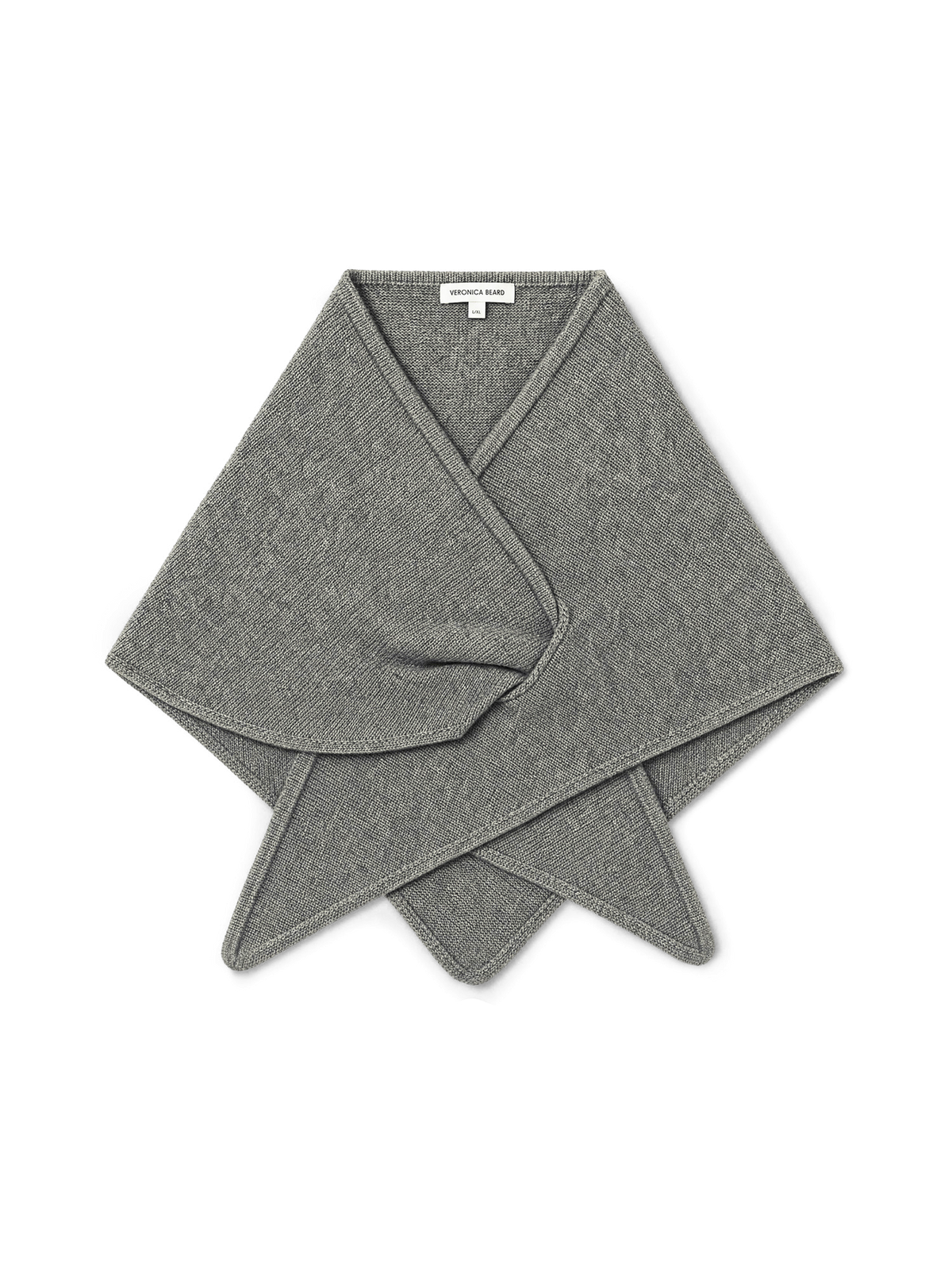 Veronica Beard | Drezel Merino Wool-Cashmere Scarf in Medium Heather Grey Medium Heather Grey