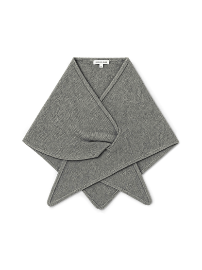 Veronica Beard | Drezel Merino Wool-Cashmere Scarf in Medium Heather Grey Medium Heather Grey