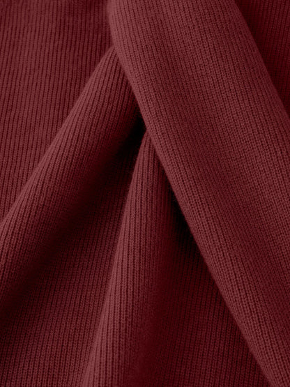 Veronica Beard | Drezel Merino Wool-Cashmere Scarf in Burgundy Burgundy
