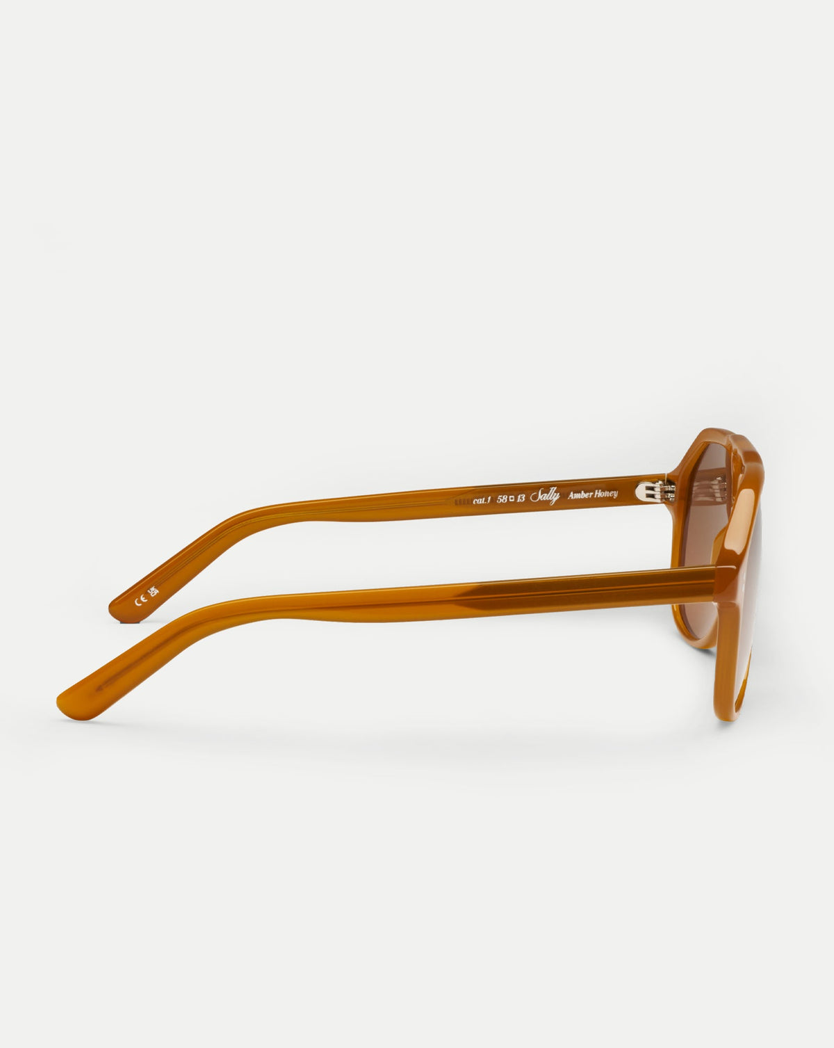 Veronica Beard | Sally Aviator Sunglasses in Orange/Brown Orange/Brown