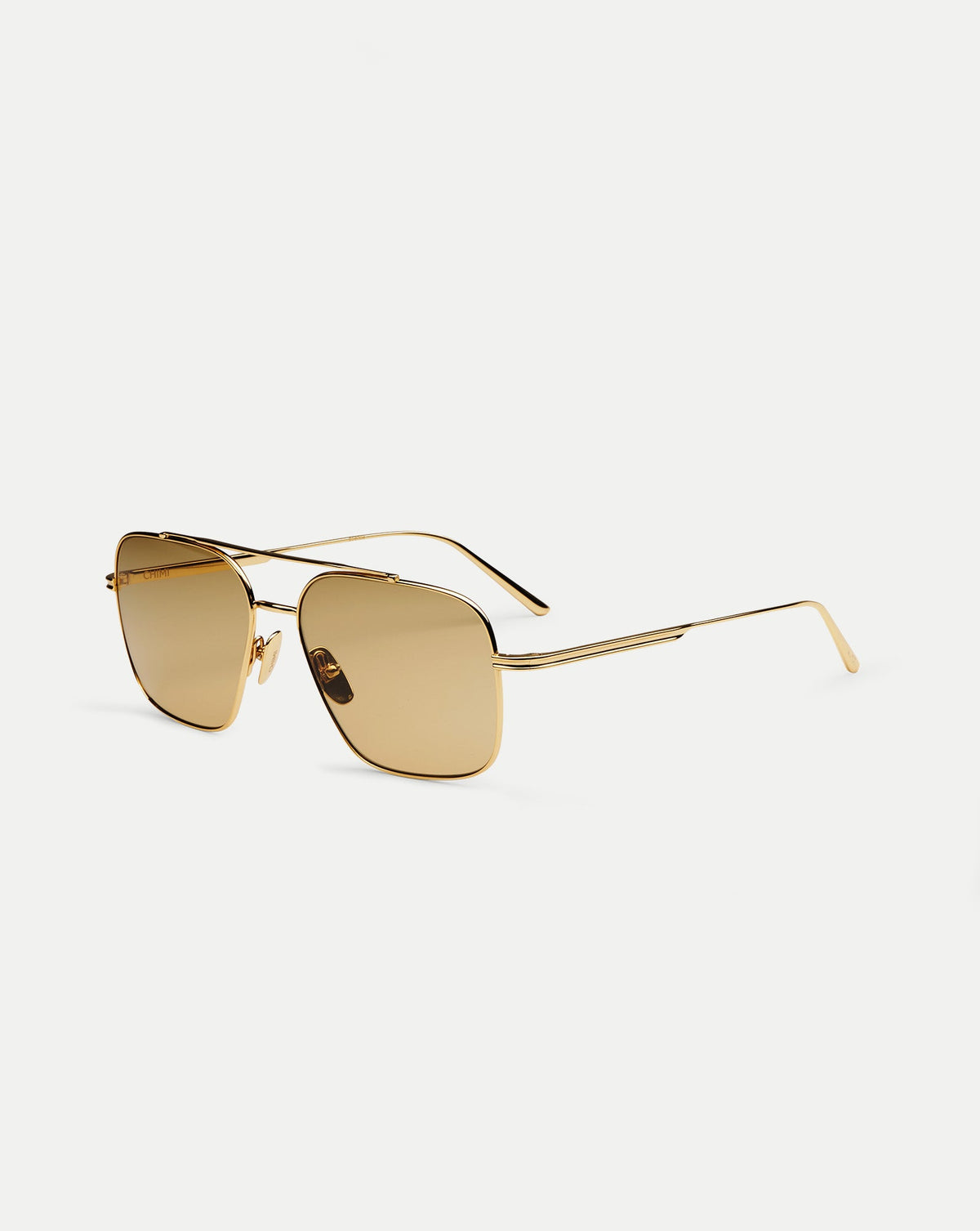 Veronica Beard | CC Titan Aviator Sunglasses in Gold Gold