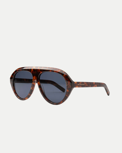 Veronica Beard | The Icon Aviator Sunglasses in Tortoise Tortoise