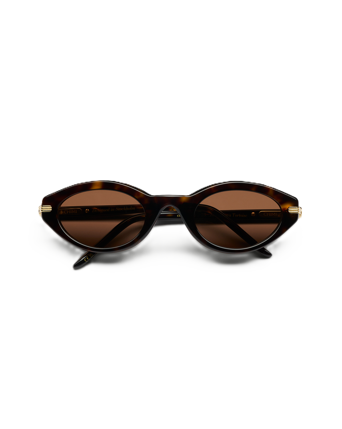 Veronica Beard | Lou Oval Sunglasses in Brown Mix Brown Mix