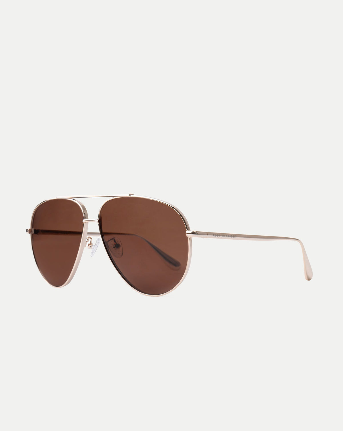 Veronica Beard | The Flare Aviator Sunglasses in Dark Brown Dark Brown