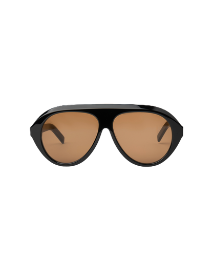 Veronica Beard | The Icon Aviator Sunglasses in Black Black
