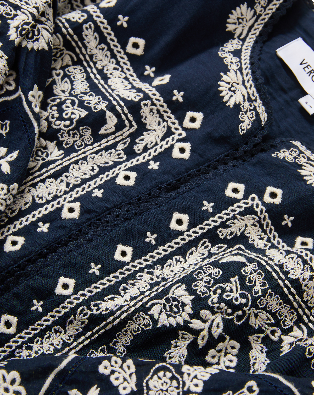 Veronica Beard | Drake Embroidered Jacket in Navy Navy