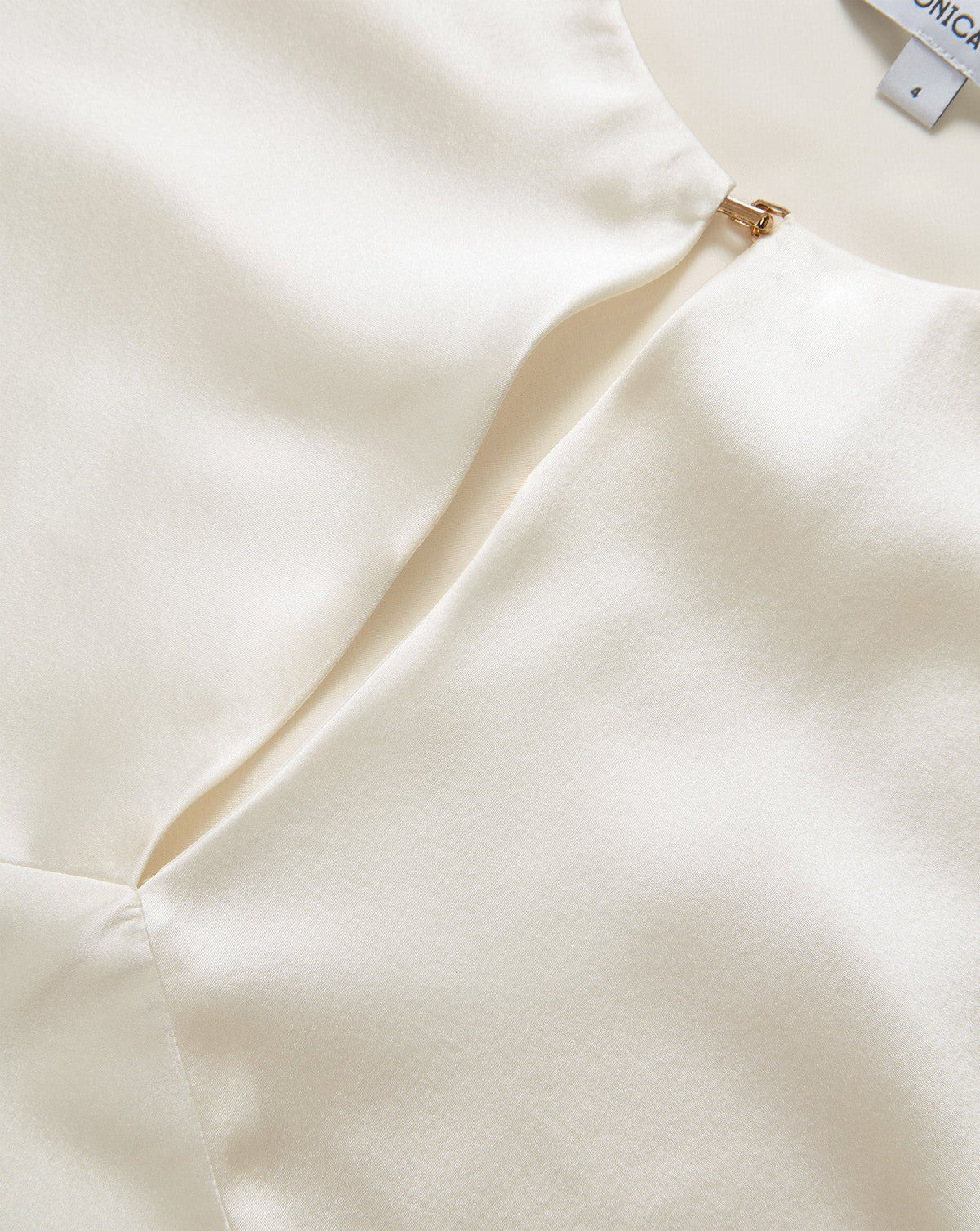 Veronica Beard | Sparrow Silk-Blend Blouse in Dove White Dove White