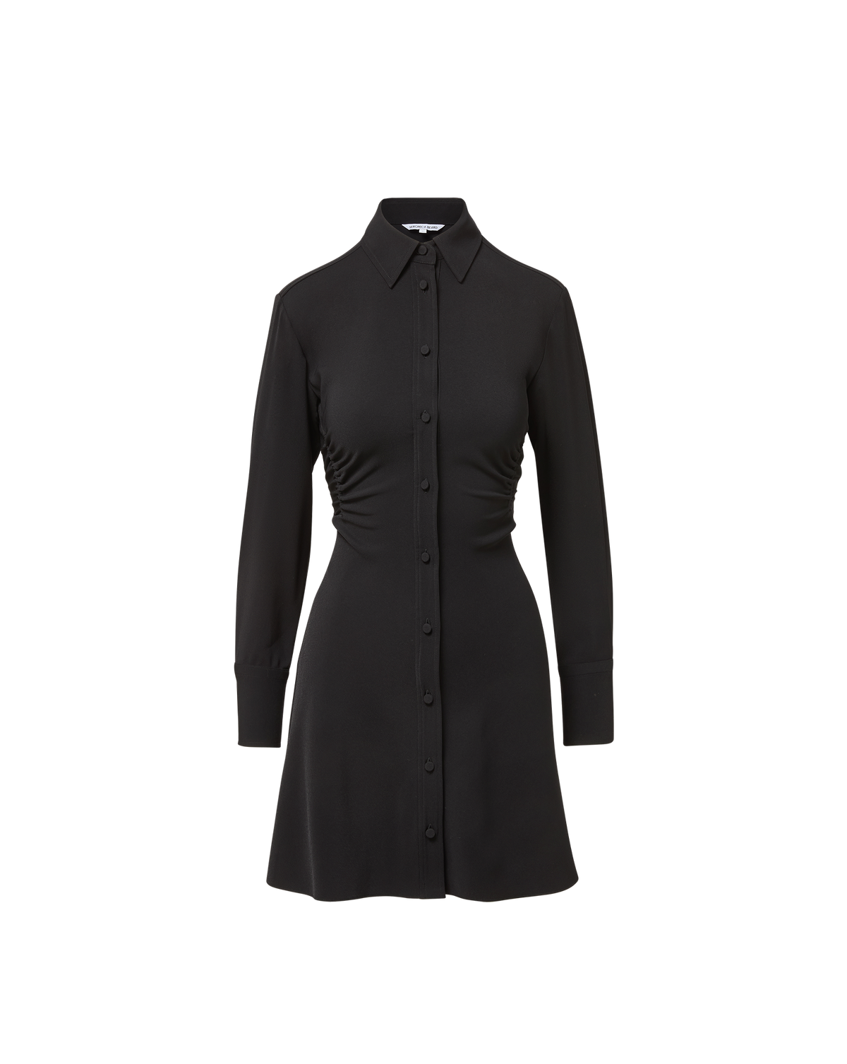 Veronica Beard | Shiloh Mini Shirtdress in Black Black