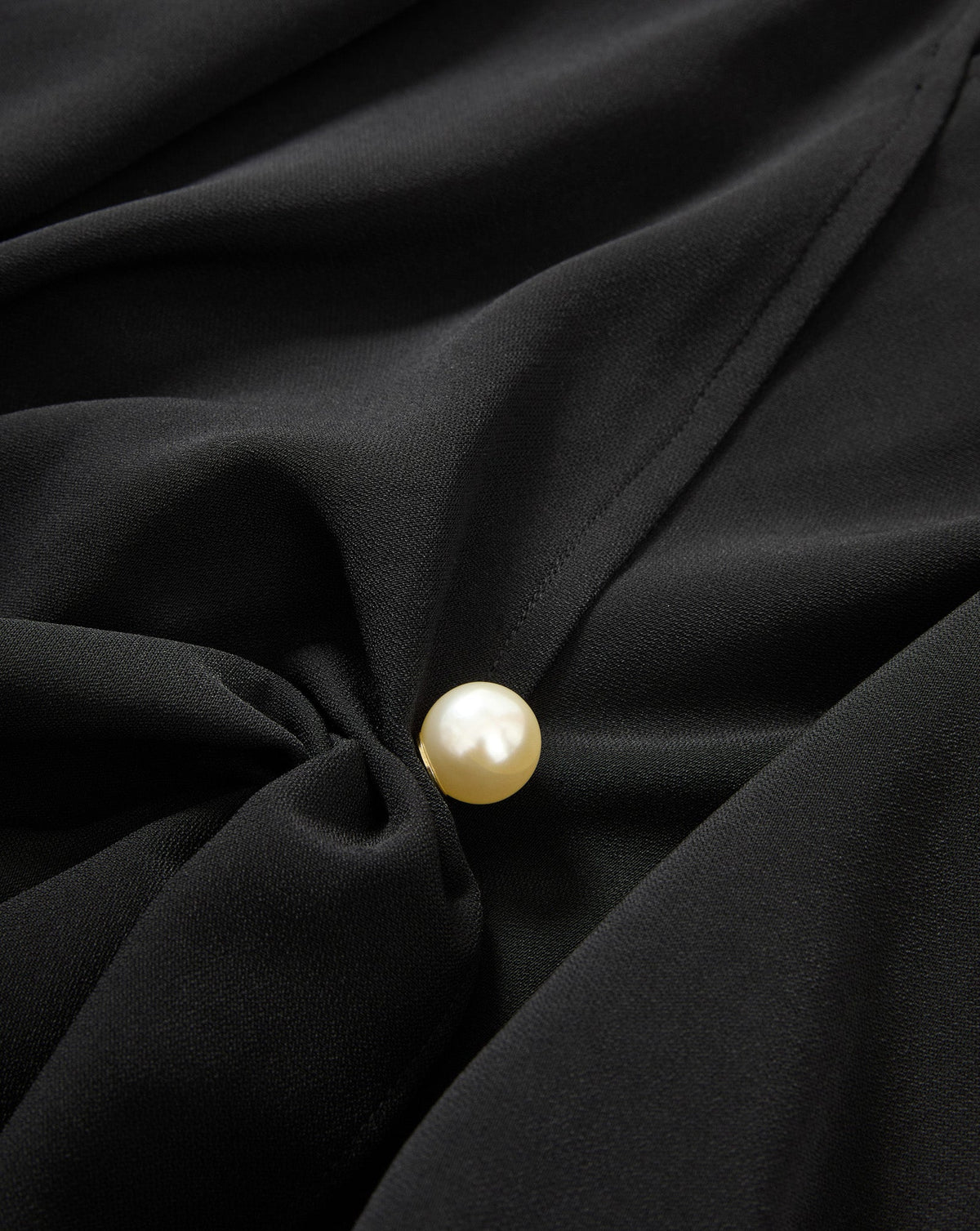 Veronica Beard | Drew Brooch Blouse in Black Black