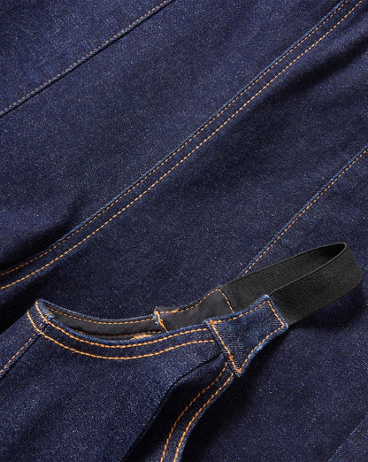 Veronica Beard | Lydia Ultra-Slim Stirrup Jean in Indigo Rinse Indigo Rinse