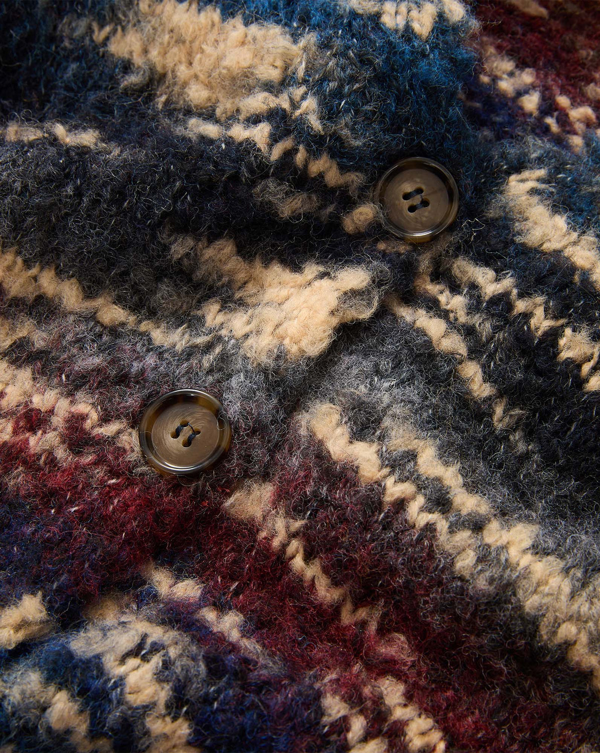 Veronica Beard | Monae Cardigan in Teal Bouclé Teal Multi