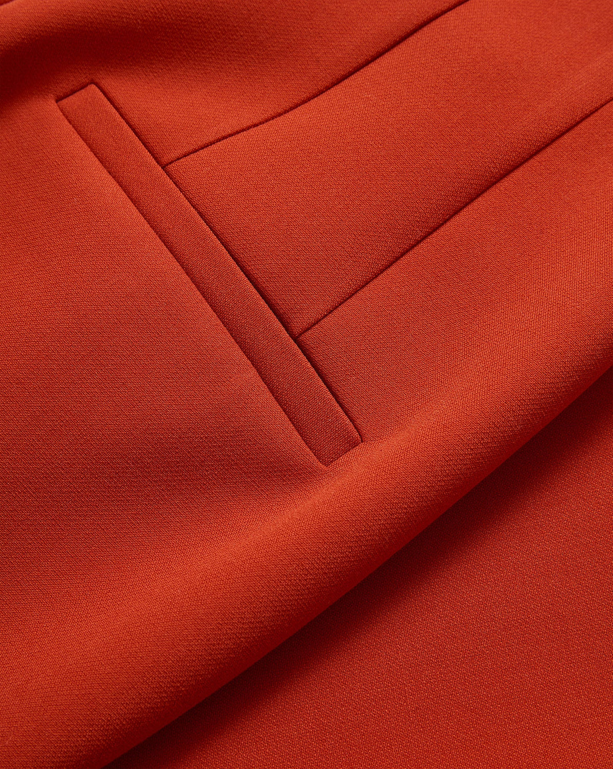 Veronica Beard | Stila Slim Cropped Pant in Carnelian Red Carnelian Red