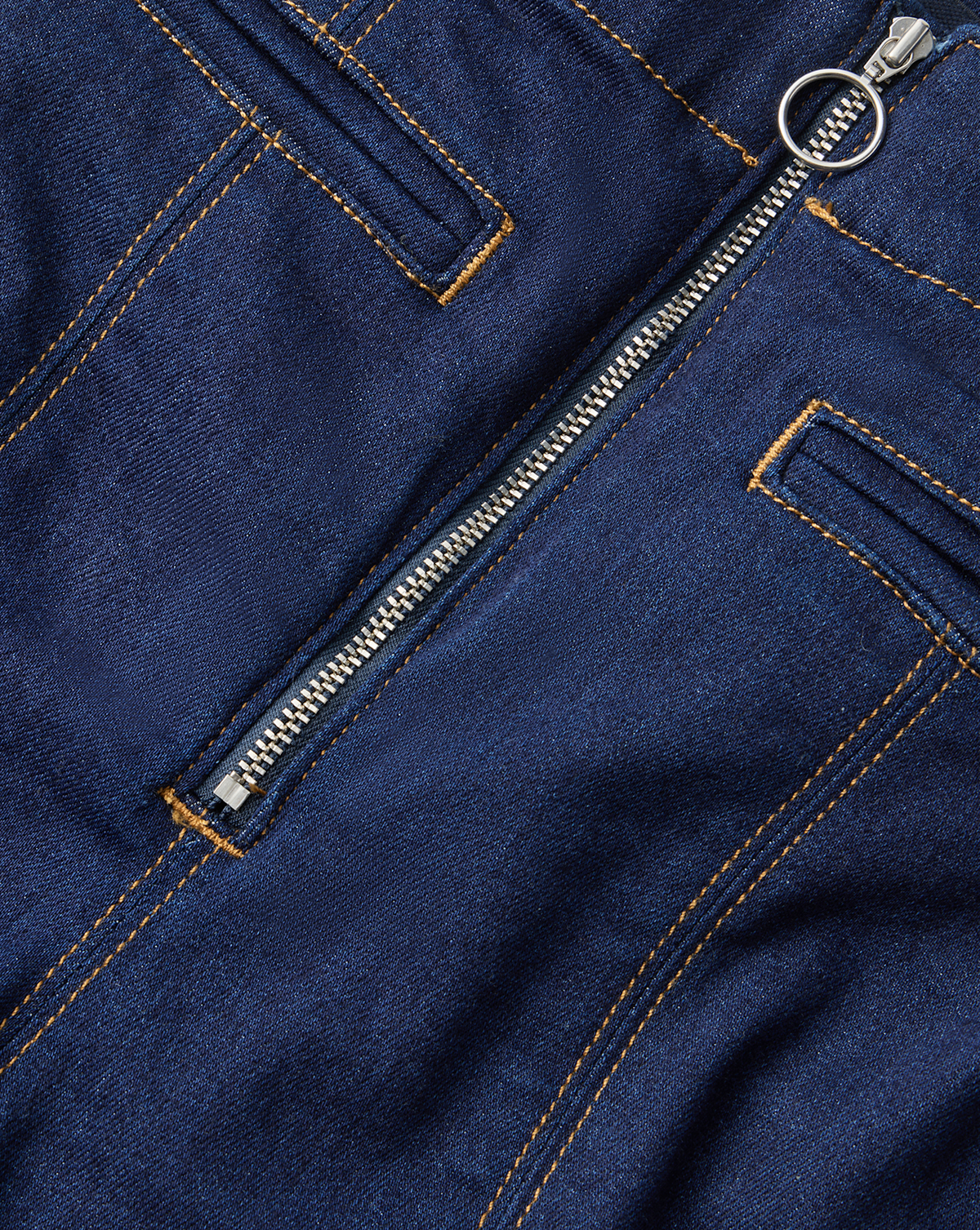 Veronica Beard | Beverly Skinny-Flare Trouser Jean in Indigo Rinse Indigo Rinse