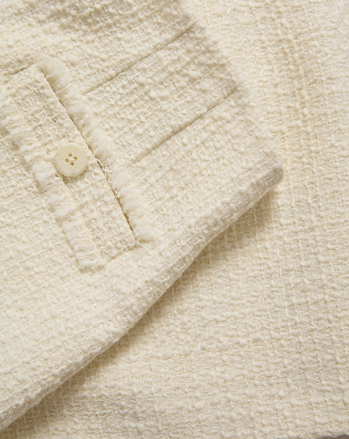 Veronica Beard | Gershwin Tweed Mini Short in Dove White Dove White