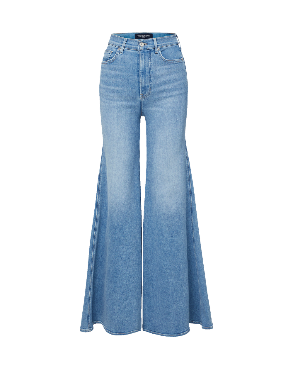 Veronica Beard | Jesse Ultra-Flare Jean in Big Splash Italian Denim Big Splash