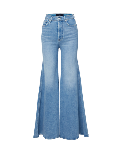 Veronica Beard | Jesse Ultra-Flare Jean in Big Splash Italian Denim Big Splash