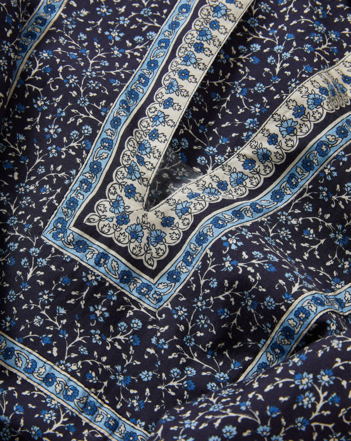 Veronica Beard | Cyra Tunic Top in Navy Multi Navy Multi