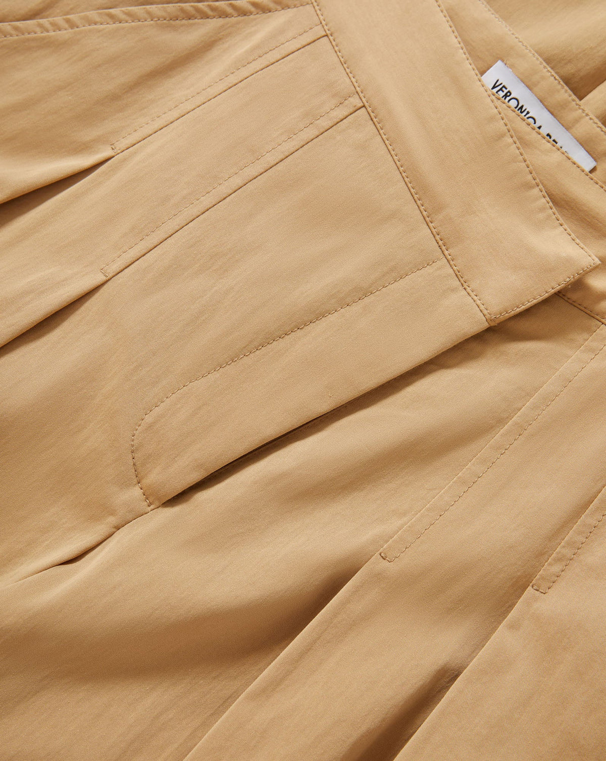Veronica Beard | Heron Wide-Leg Pant in Khaki Khaki