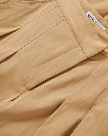 Veronica Beard | Heron Wide-Leg Pant in Khaki Khaki
