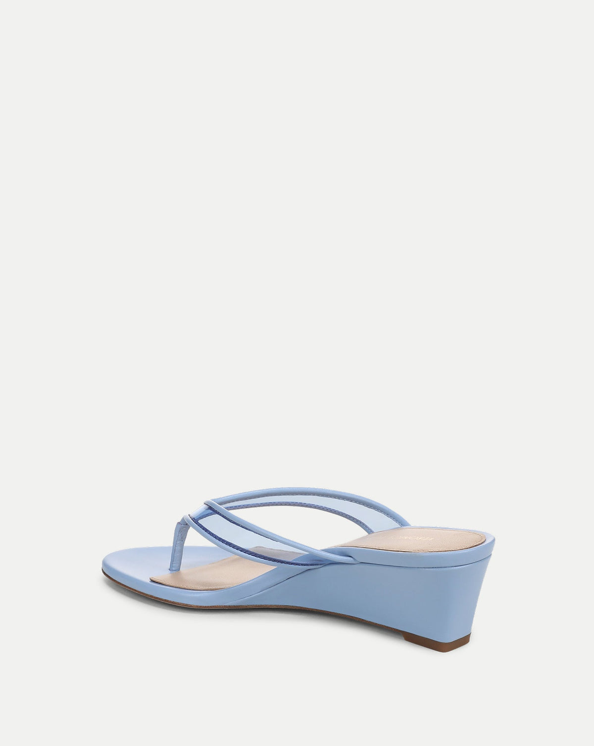Veronica Beard | Clea Jelly Wedge Sandal in Blue Jay Blue Jay