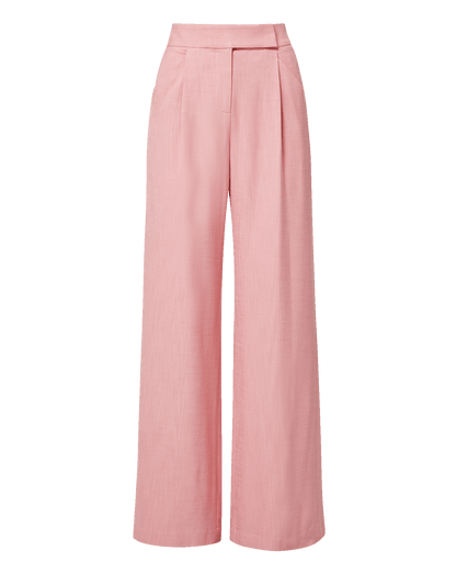 Veronica Beard | Marbeau Wide-Leg Pant in Pink Petal