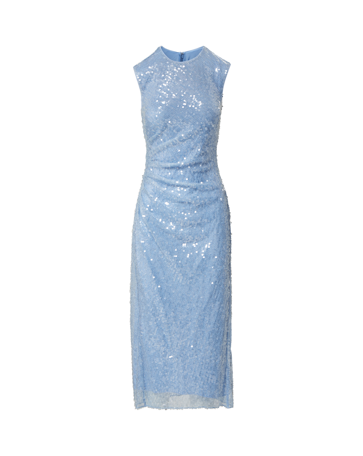 Veronica Beard | Kimberly Sequin Midi Dress in Blue Jay Blue Jay