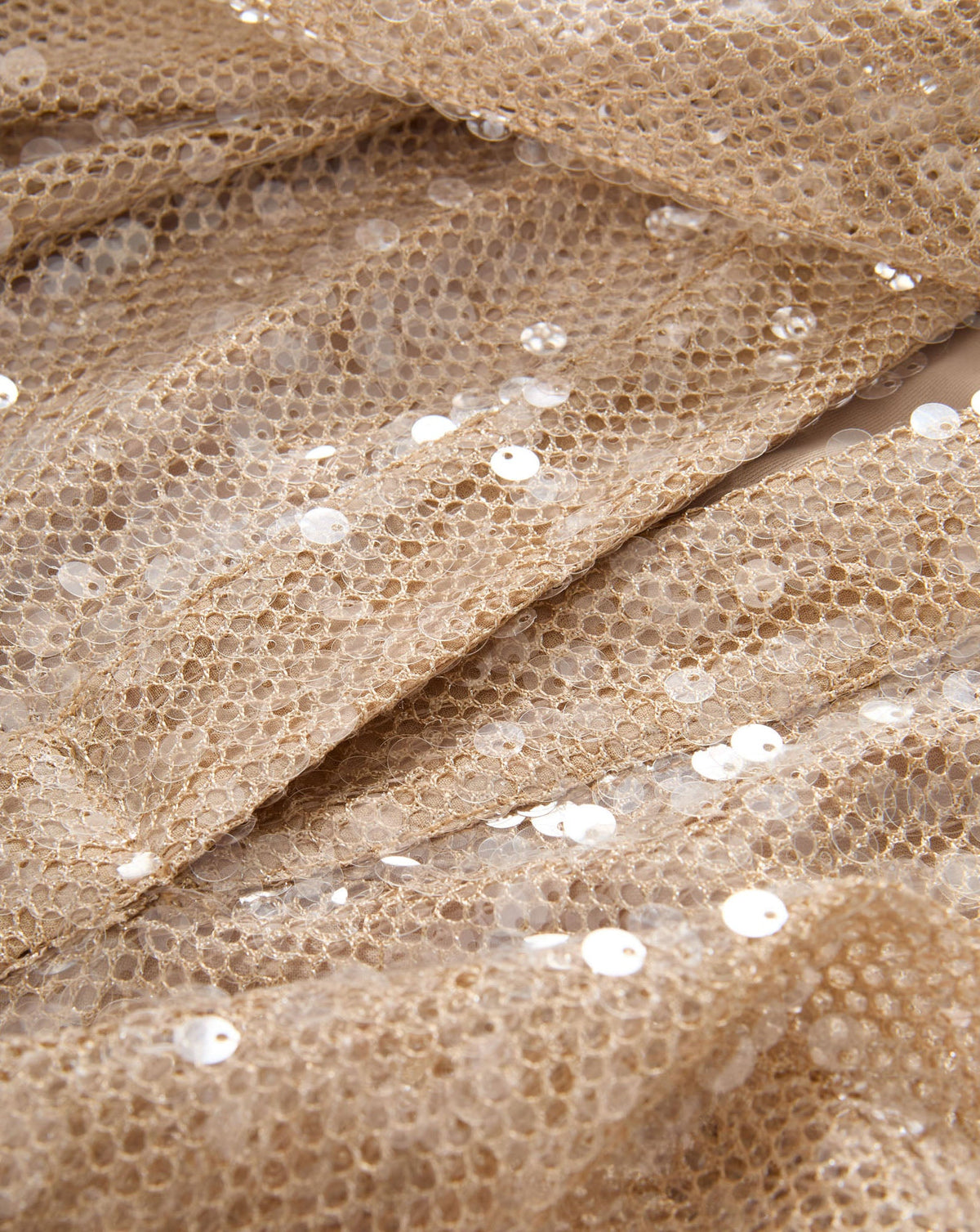 Veronica Beard | Meryl Sequin Blouse in Champagne Champagne